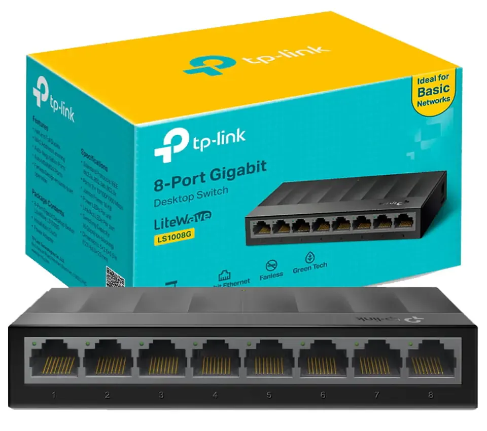 TP-Link LS1008G 8 ports